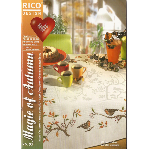 Cross Stitch Magazine - Rico Design Magie d'Autunno n.93